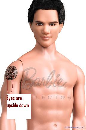 Jacob Black Barbie Design Flaw | Twilight Lexicon